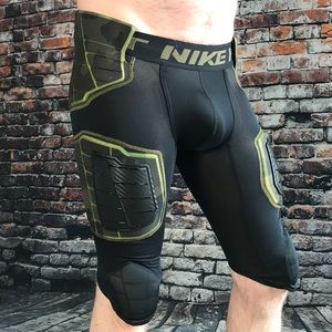 Nike Pro Combat Black Camo Padded Football Shorts